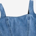 Upcycling top femme jeans V1