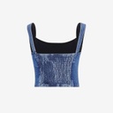 Upcycling top femme jeans V2