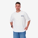 T-shirt oversized homme manches courtes  موبيلات زرقة