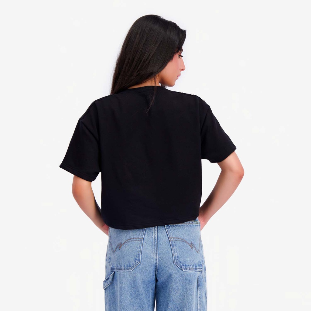 Sweat sur taille avec boutons pression THIS IS TUNISIA