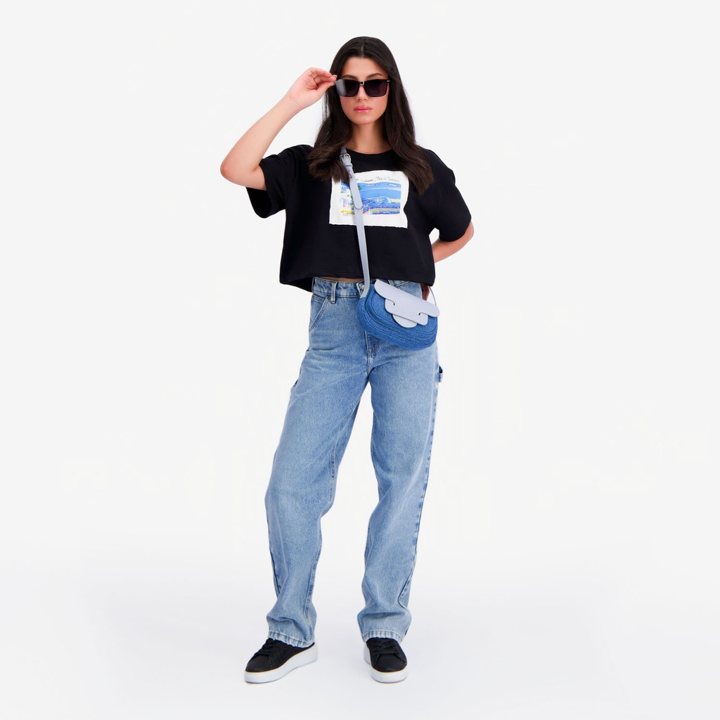 Sweat sur taille avec boutons pression THIS IS TUNISIA