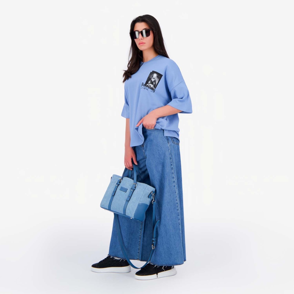 Sweat boxy femme BORN STRONG