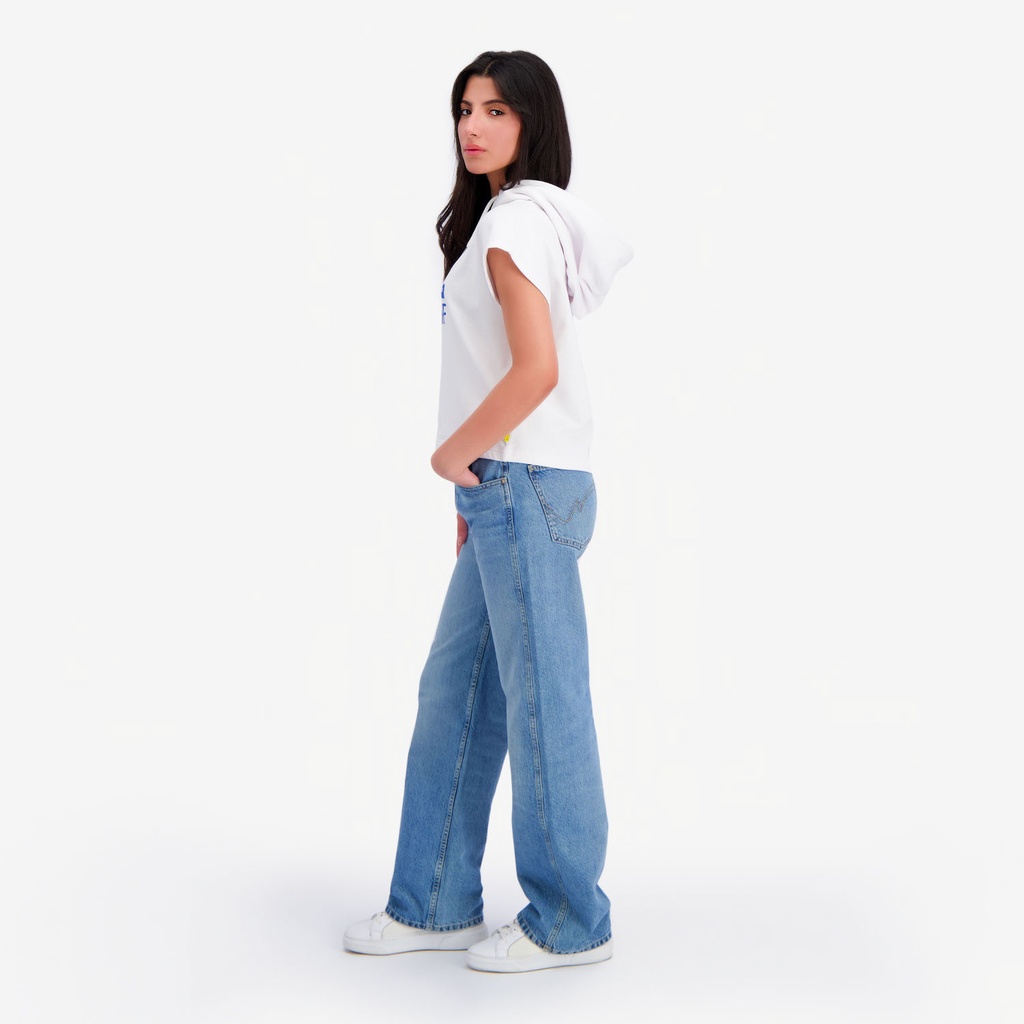 Hoodie femme oversized sans manches RITEK ما NAARAFوين