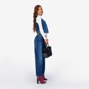 Gilet femme sans manches en jeans GHALIA  2.0