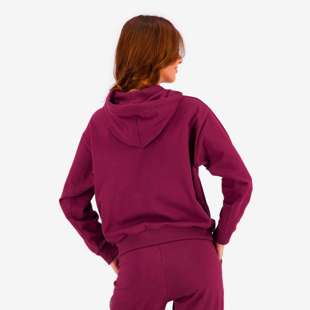Hoodie femme avec broderie