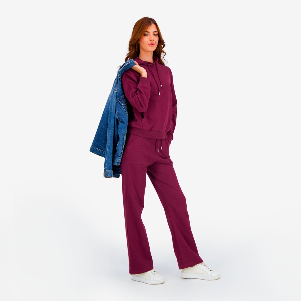 Hoodie femme avec broderie