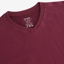 Sweat femme col V avec broderie