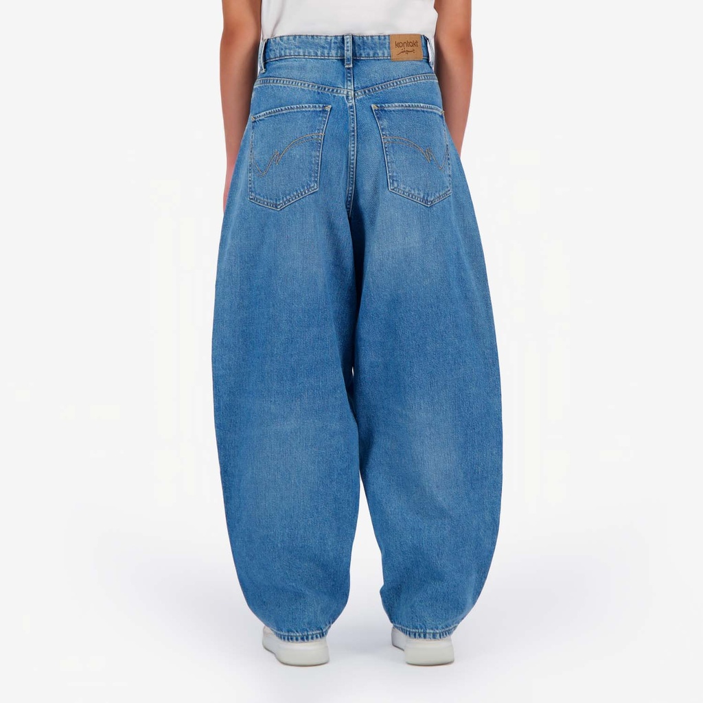 Balloon jeans femme- BAYA