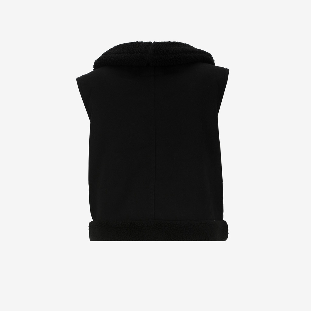 Jacket femme sans manches avec sherpa GHALIA