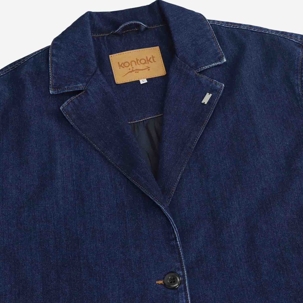 Manteau unisexe en jeans- MALEK