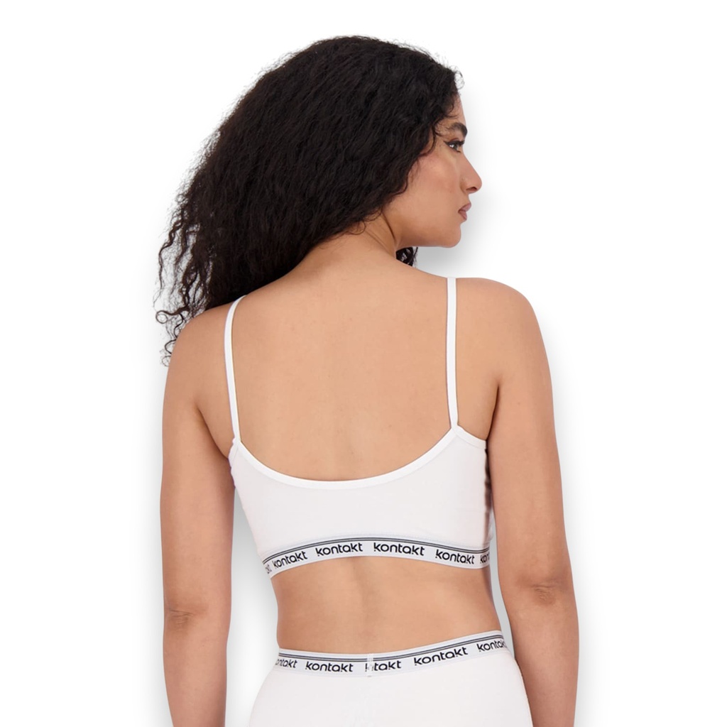 Brassière femme en coton stretch