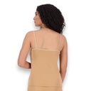 Lot de 2 Caracos femme col V en microfibre extensible