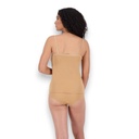 Lot de 2 Caracos femme col V en microfibre extensible