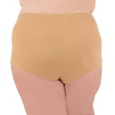 Culottes femme grande taille en microfibre extensible