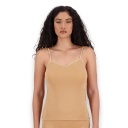 Lot de 2 Caracos femme col V en microfibre extensible