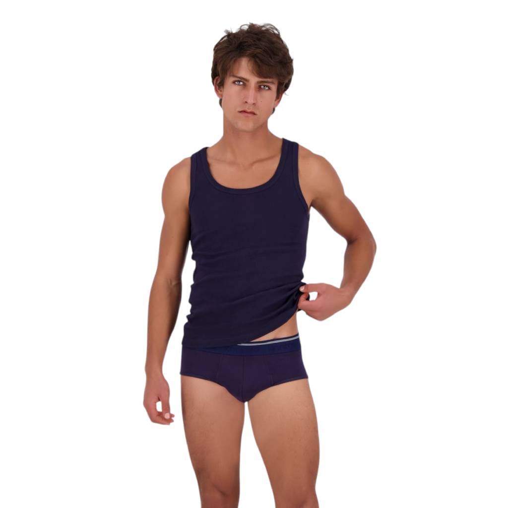 Slip Midi en coton stretch