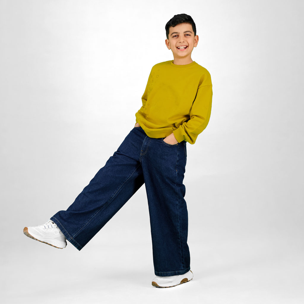 sweat oversized garçon Arabesque Géometrique