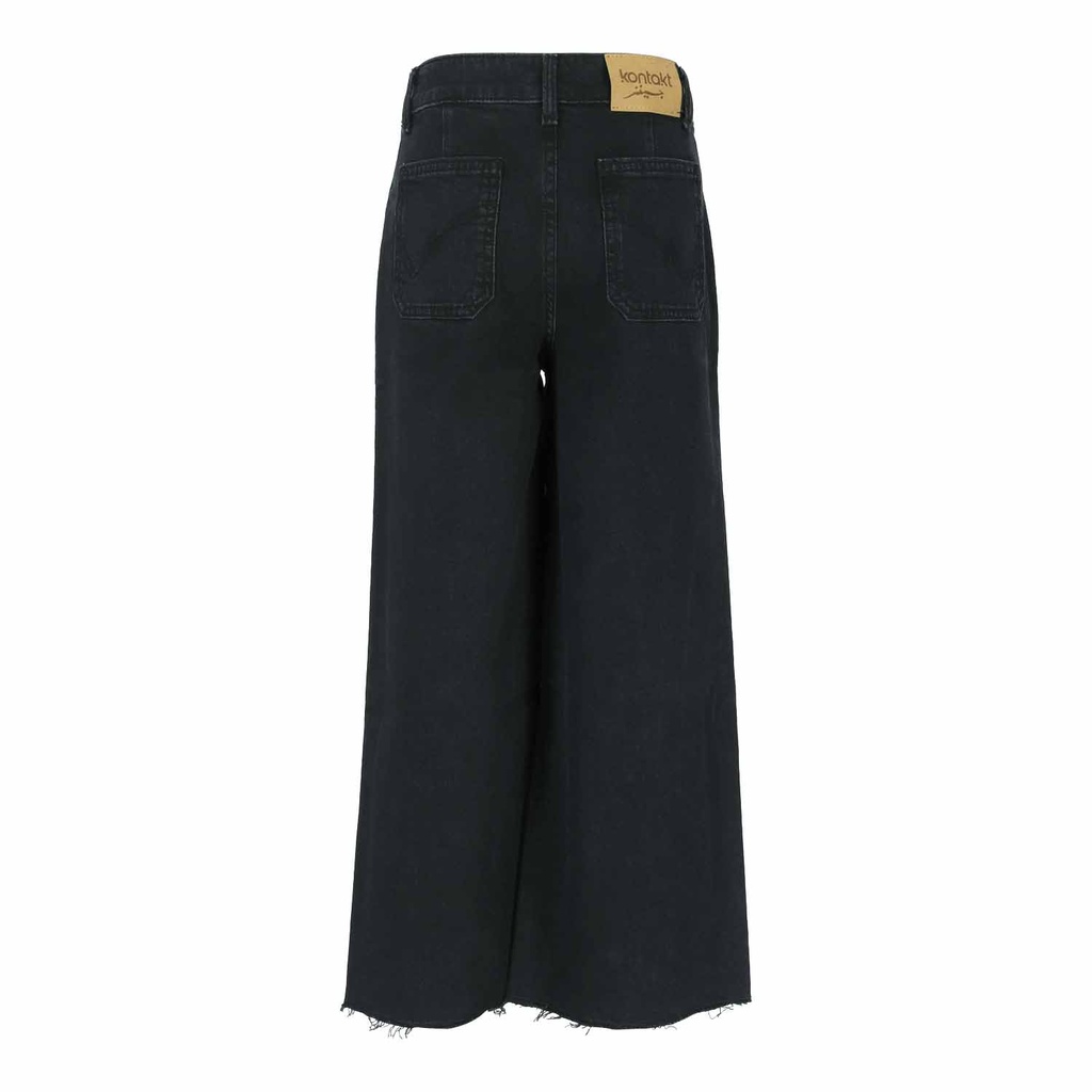 Wide leg jeans fille