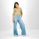 Cargo fille en jeans