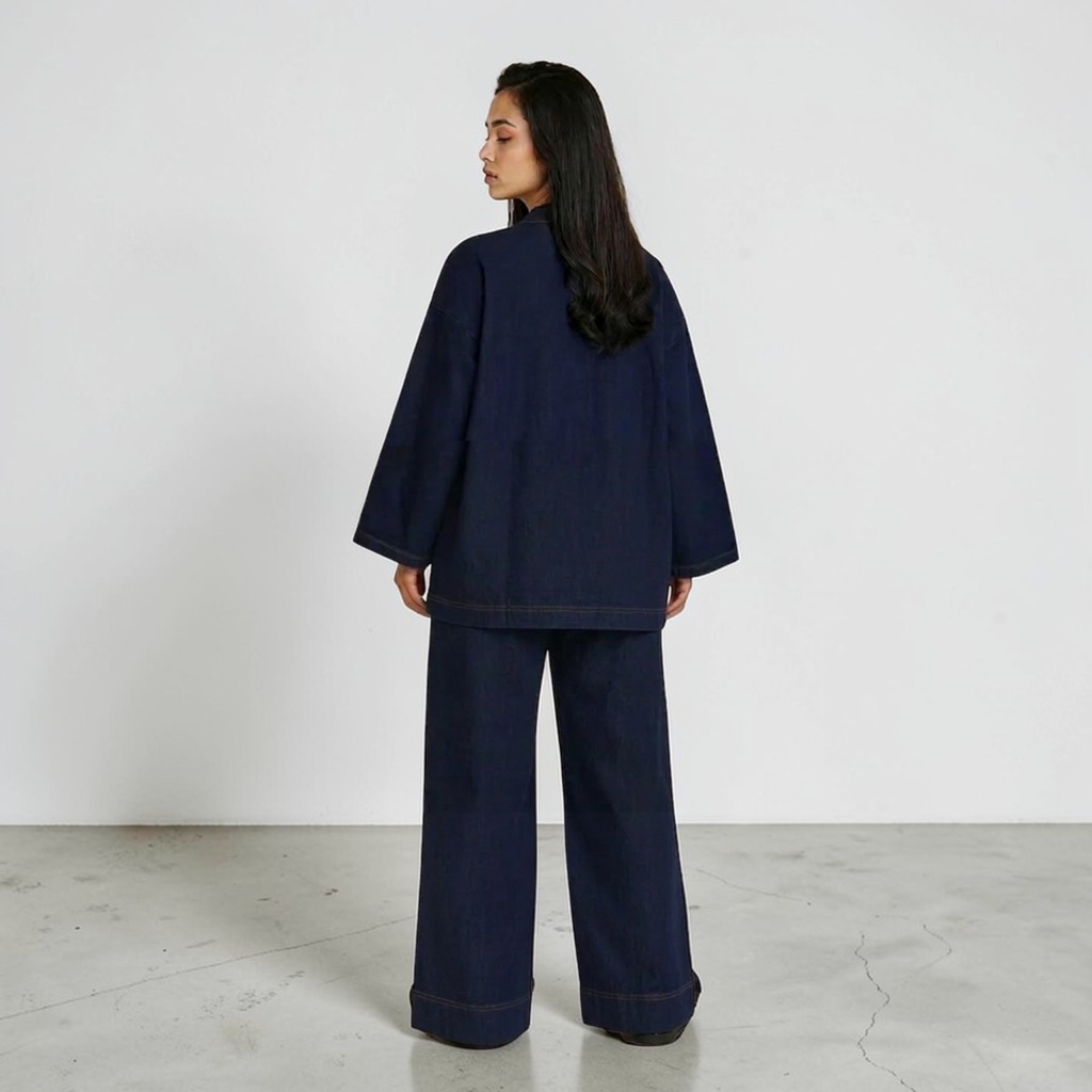 Kimono femme  denim -KARAMA 2.0