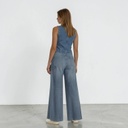 Gilet femme sans manches en jeans Ghalia 3.0