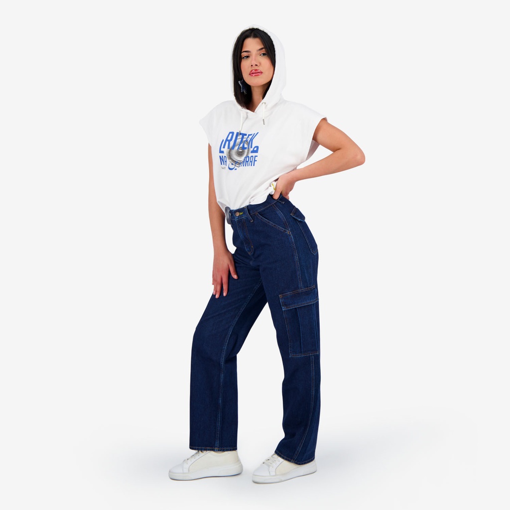 Cargo jeans femme - KAMILA