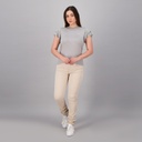 Pantalon slim femme taille haute