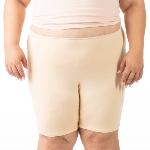 Boxer taille haute grandes tailles en microfibre extensible