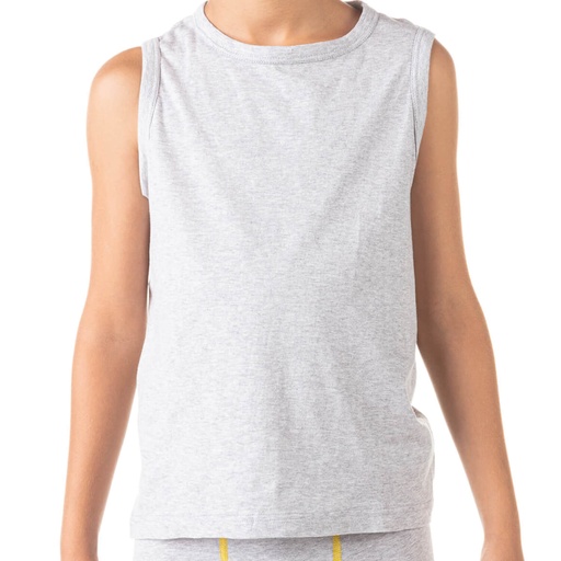 Débardeur garçon en coton pur