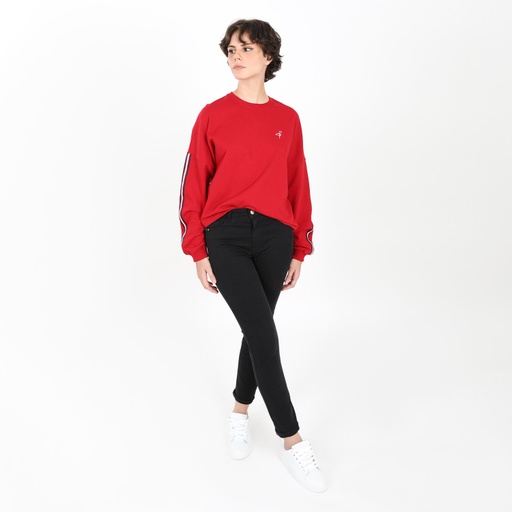 [01-010-01-398-K040-36] Pantalon slim femme taille haute (Noir, 36)