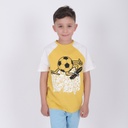 T-shirt garçon manches raglan FOOTBALL