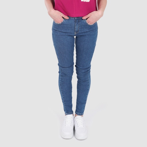 [01-010-01-419-K412-24] Push up jeans femme taille haute - ALYA (Jeans  Bleu Clair, 24)