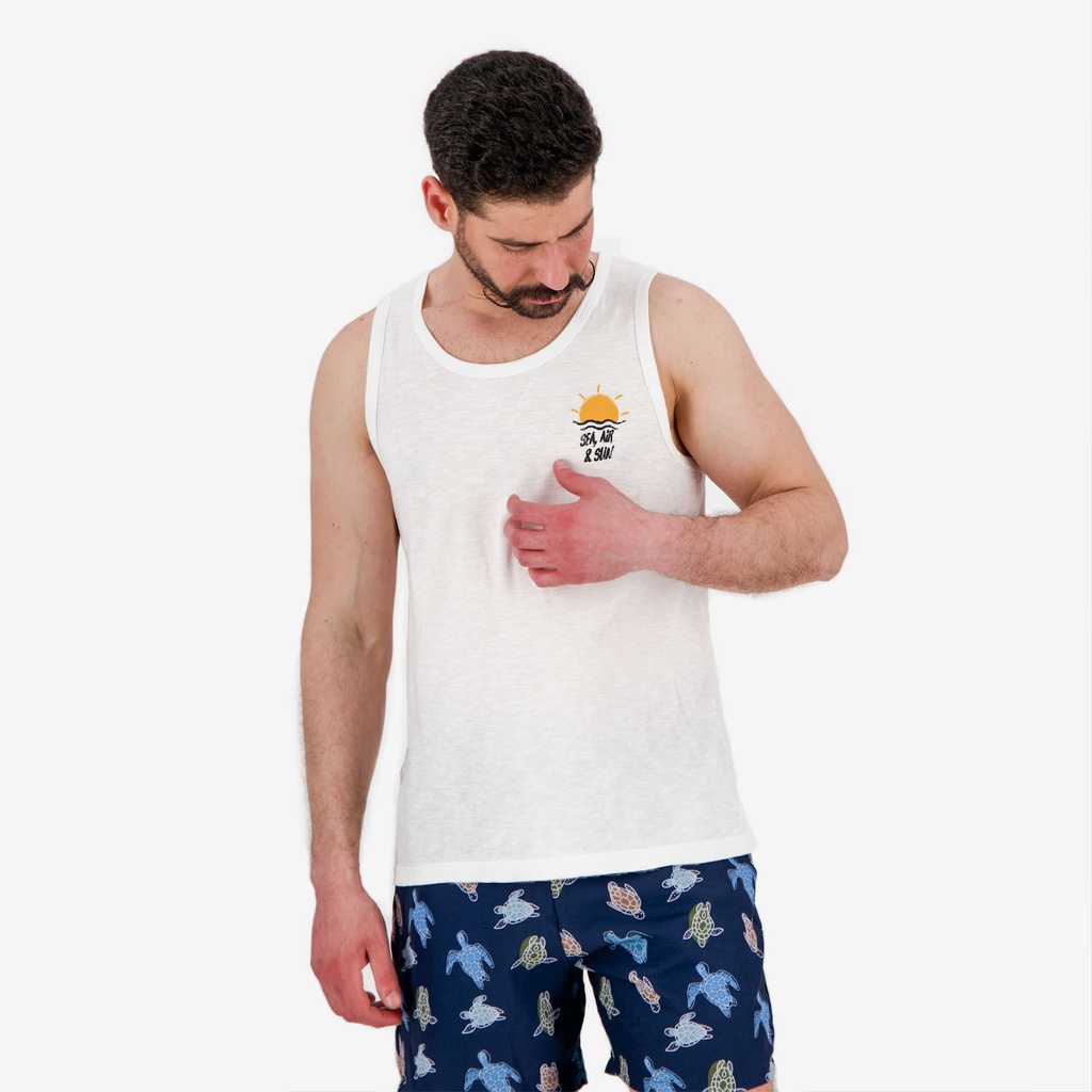Débardeur flammé homme SEA AIR AND SUN