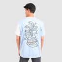 T-shirt oversized homme manches courtes KLEWNA B3INIHOM