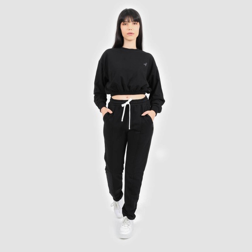 Jogger chino femme avec poches italiennes