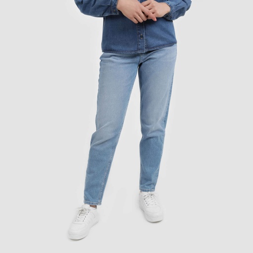 Slim mum jeans femme - SALIMA