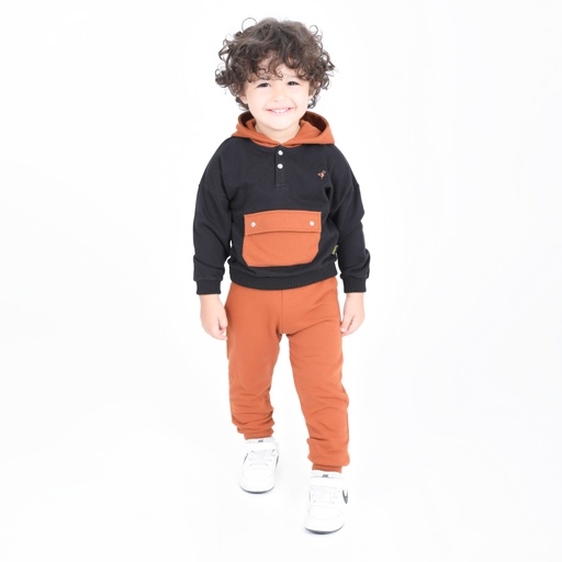 Jogger bébé avec poche en molleton