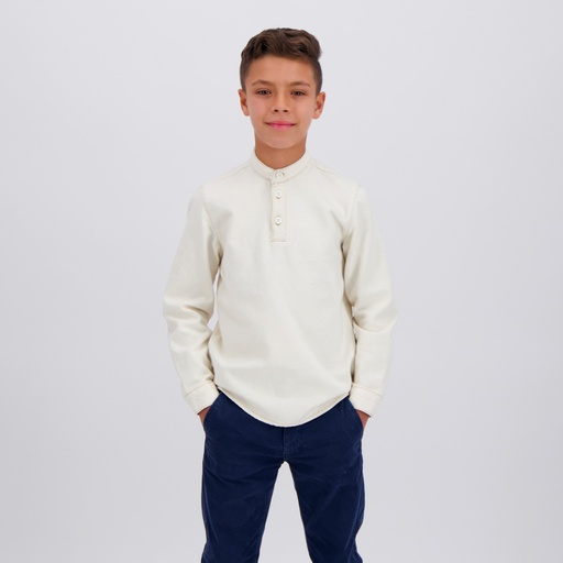 [01-010-09-072-K579-10-12A] Chemise tunique garçon (10/12 A)