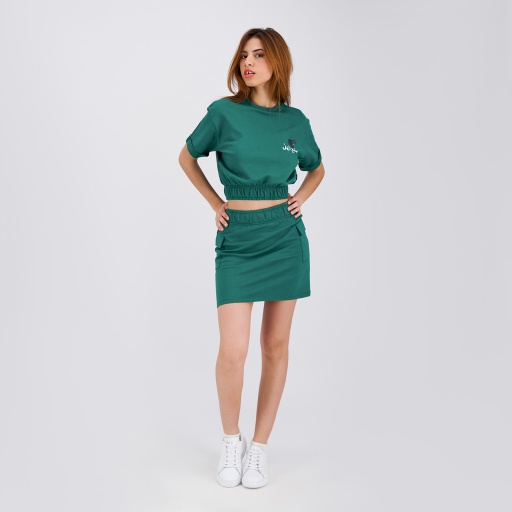 Sweat crop femme manches courtes قنبلة متع زين