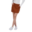 Jupe mini femme  avec poche à rabat - MARAM