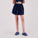 Jupe mini fluide femme en jeans - TALINE