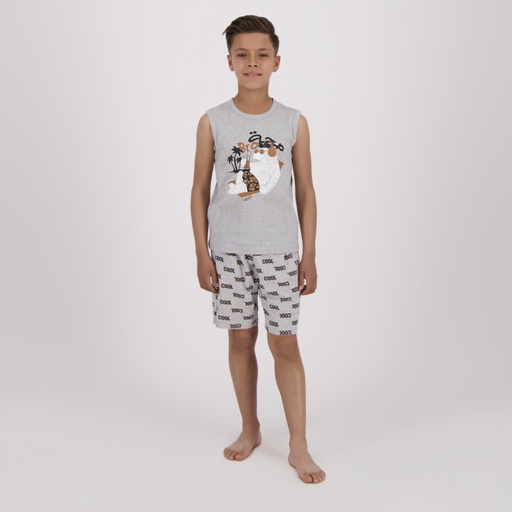 [05-010-26-040-K546-10/12A] Ensemble garçon débardeur et short صحة BRO (10/12A)