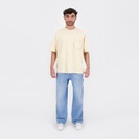T-shirt oversized homme manches courtes avec poche soufflet