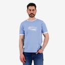 T-shirt homme manches courtes  contrastés رايس الابحار