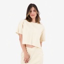 Sweat sur taille femme manches courtes avec pin-up