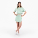 Sweat crop femme manches courtes  bkouly فيتامين