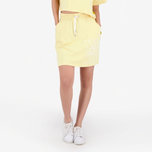 Jupe femme avec poches italiennes FLEUR