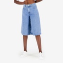 Bermuda femme taille haute en jeans -BADIRA