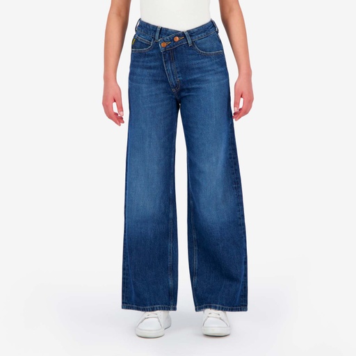 [01-010-01-562-K419-24] Super Straight jeans femme avec braguette décalé- SARRA 2.0 (24)