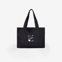 Tote bag unisexe en jeans من القلب للقلب
